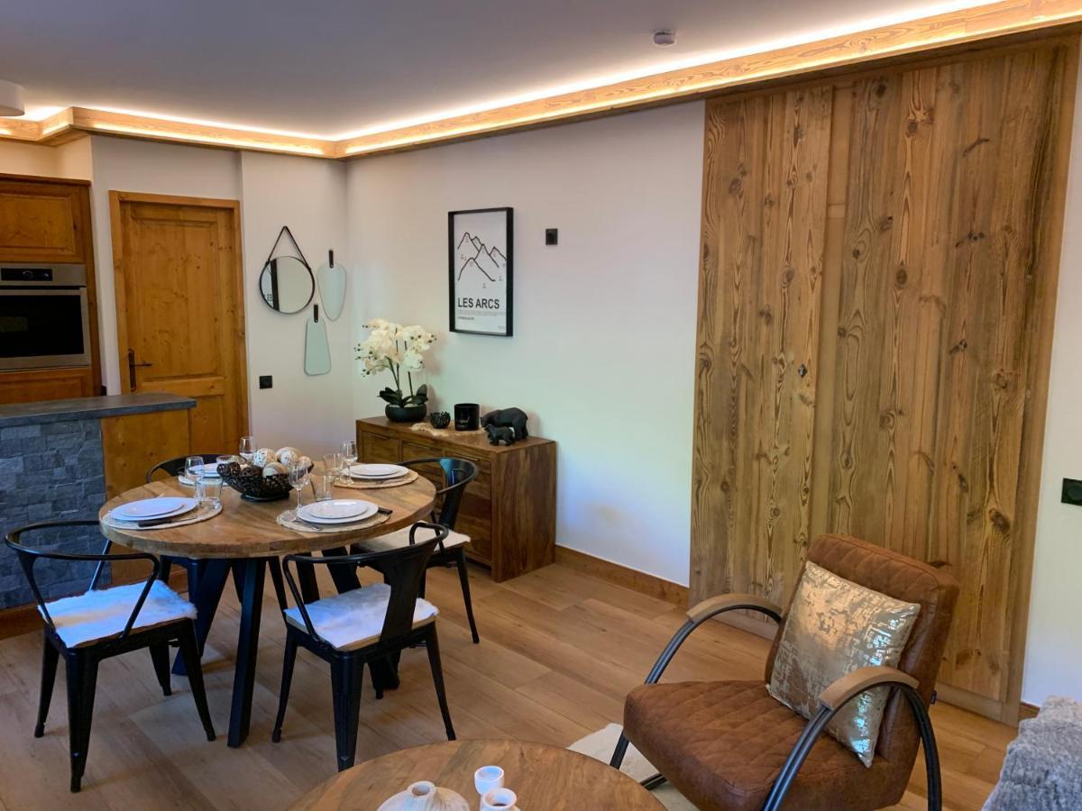 Appartement Luxe Prince Des Cimes Arc 1950 Piscine Interieure Et Exterieure Les Arcs  Exteriör bild